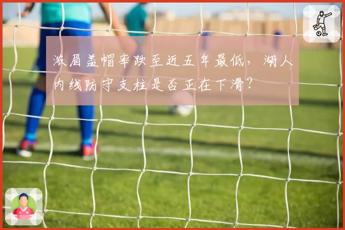 浓眉盖帽率跌至近五年最低，湖人内线防守支柱是否正在下滑？